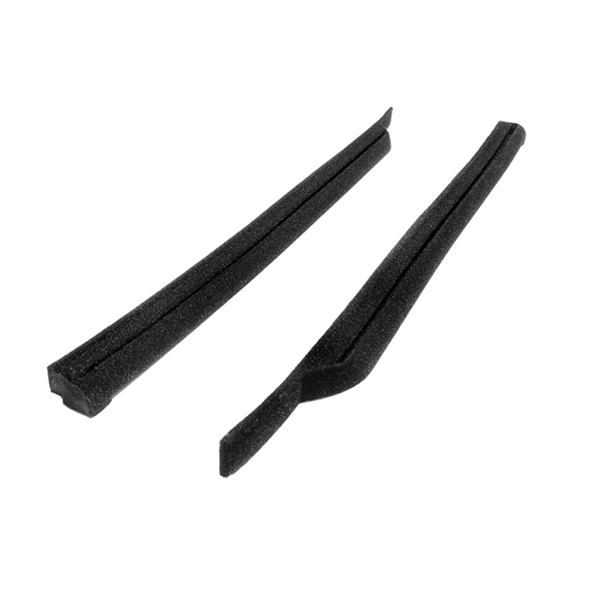 Flocked Rear Roll-Up Quarter Window Seals For Dodge Challenger 1970; VS 7-K