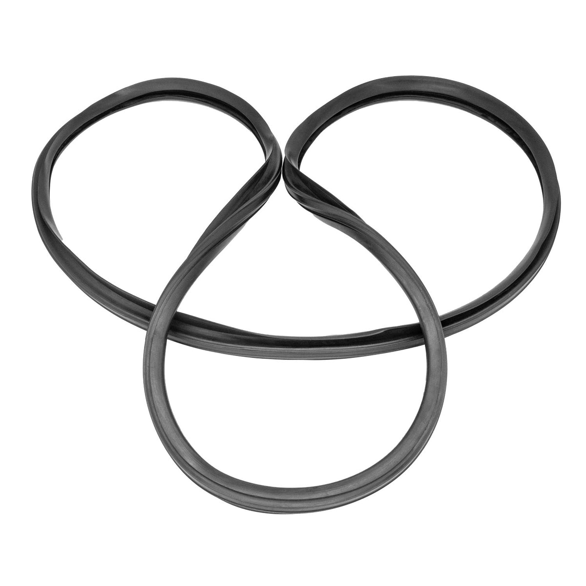 Vulcanized rear window gasket For Buick Century, Super 1957; VWS 7316-R