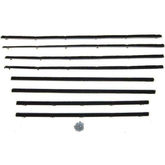 Window Sweeper kit. Fits 60-63 Falcon / Comet 2 Door Sedan. 8 pc