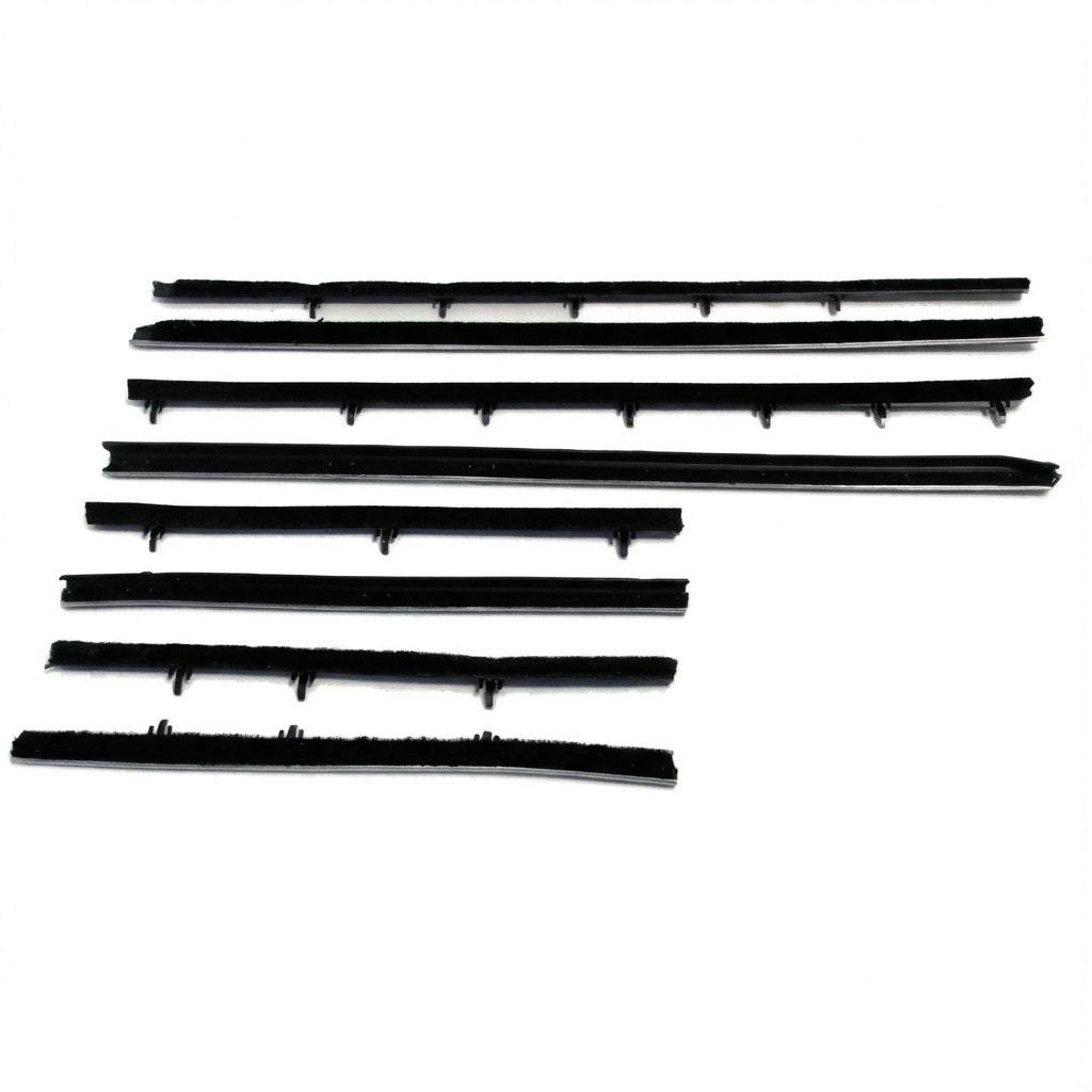 Window Sweeper Kit - Convertible 8 Pc For Buick Skylark 1966-1967; WC 1700-16