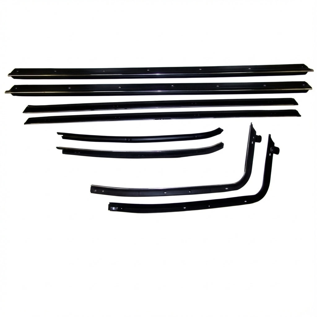 Window Sweeper Kit - 2 Door Hardtop (8 Pc) For Buick Skylark 1970-72; WC 1700-21