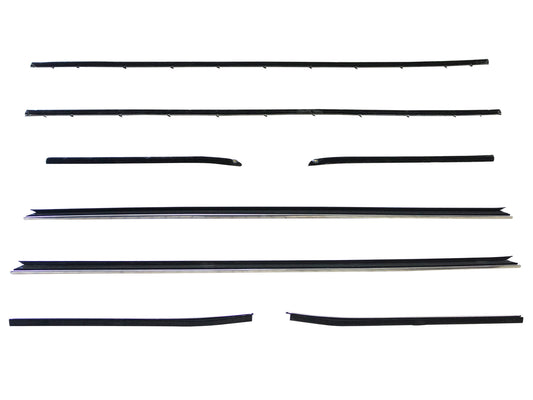 Window Sweeper Kit 8-Piece For Chevrolet Camaro 1968; WC 2008-13