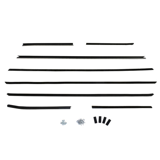 Window Sweeper Kit 8-Piece For Chevrolet Camaro 1968; WC 2008-15