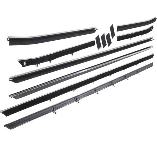 Window Sweeper Kit 8-Piece For Chevrolet Camaro 1968-1969; WC 2008-18