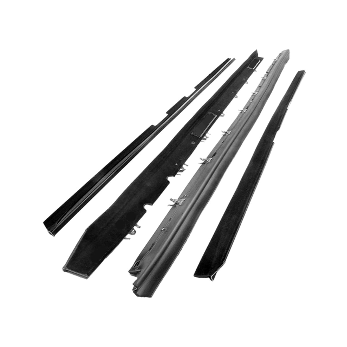 Window Sweeper Kit(4 Pc) For Chevrolet Corvette 1984-1989 10245645/6; WC 2009-01