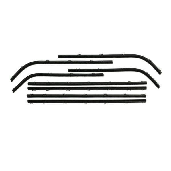 Window Sweeper Kit - 2 Door Hardtop (8 Pc) For Dodge Dart 1963-1966; WC 2300-51