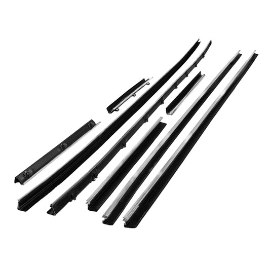 Window Sweeper Kit - 2 Door Hardtop (8 Pc) For Dodge Dart 1973-1976; WC 2300-72