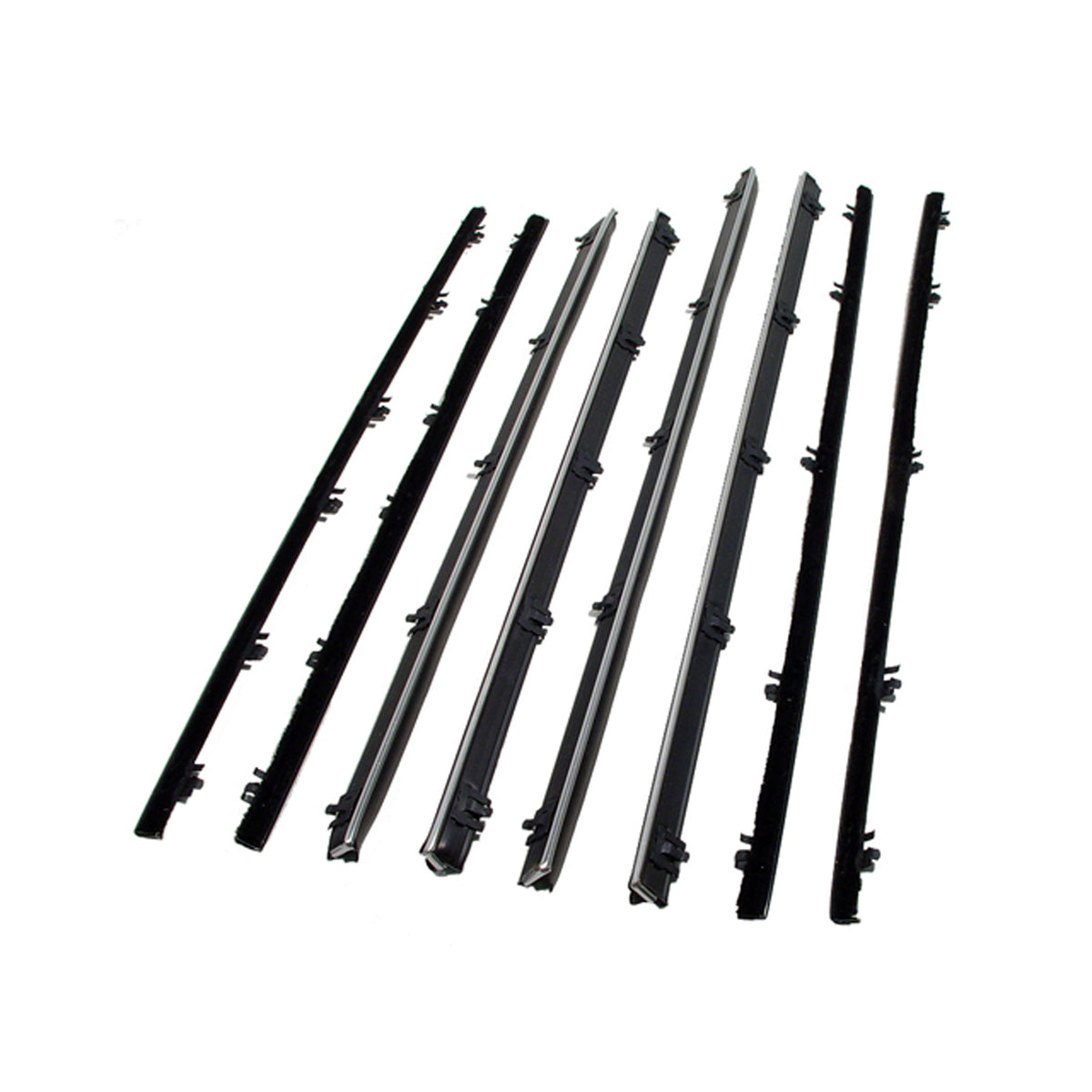 Window Sweeper Kit - 8 Pieces For Chevrolet Chevy II 1962-1965; WC 3003-12