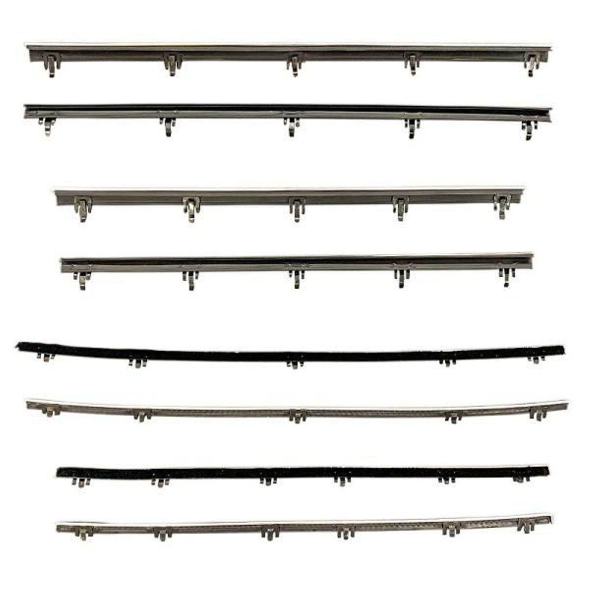 Window Sweeper Kit - 4-door sedan For Chevrolet Chevy II 1966-1967; WC 3003-16