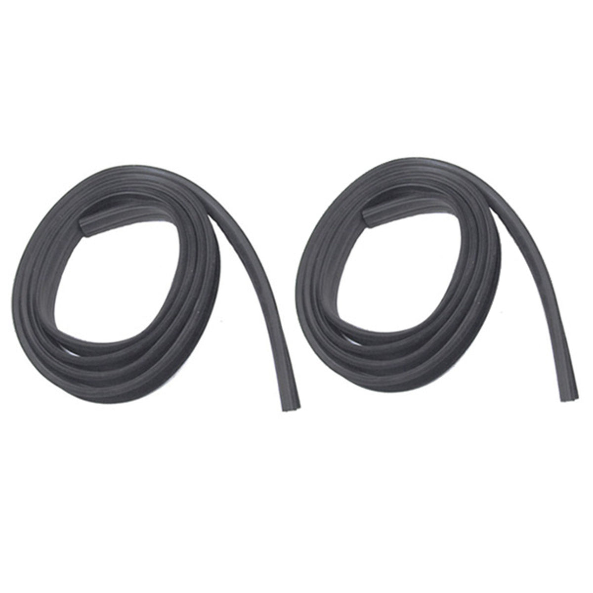 Upper Door Glass Frame Rubber Channels For Chevrolet Nova 1969-1972; WC 3003-20