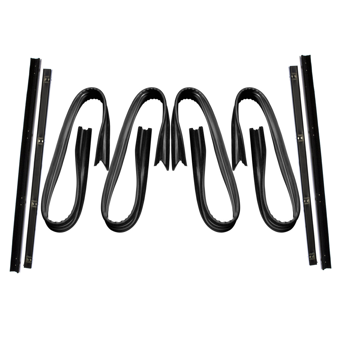 Window Sweepers and Glass Run Window Channels For Dodge B300 1979; WC 4300-03