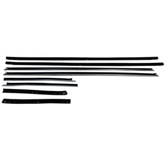 Window Sweeper Kit - 8-Piece For Chevrolet Monte Carlo 1970-1972; WC 7000-10