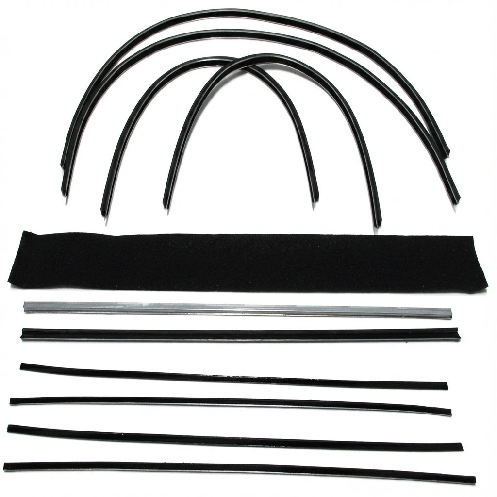 Division Bar Channel and Sweeper Kit For Chevrolet Nomad 1955-1957; WC 7200-18