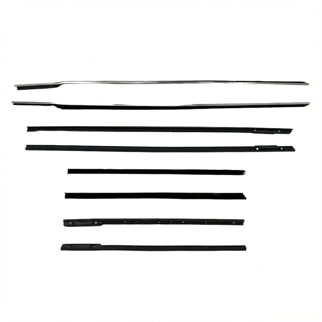Window Sweeper Set - 2 Door Hardtop (8 Pc) For Chevrolet Impala 1962; WC 7200-55