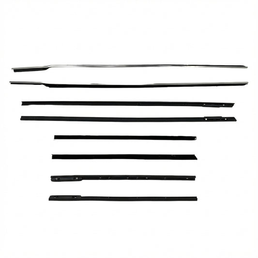 Window Sweeper Set - 2 Door Hardtop (8 Pc) For Chevrolet Impala 1962; WC 7200-55