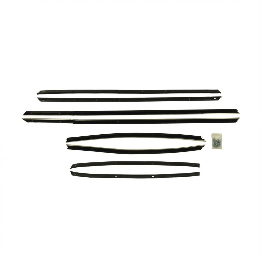 Window Sweeper Kit - Convertible (8 Pc) For Oldsmobile 98 1968; WC 7300-11