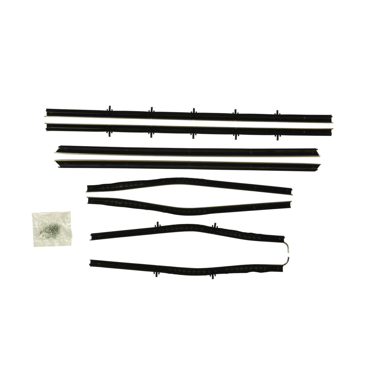 Window Sweeper Kit - 2 Door Hardtop For Oldsmobile Cutlass 1966-1967; WC 7300-16