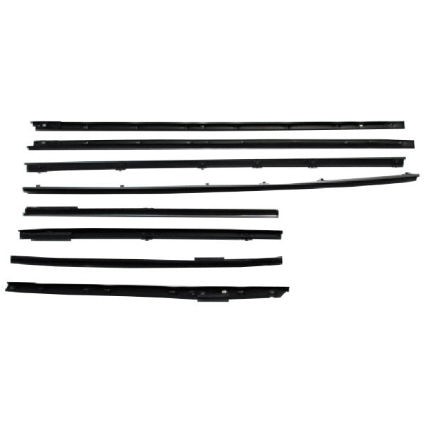 Window Sweeper Kit- Convertible (8 Pc) For Pontiac GTO, LeMans 1964; WC 8100-12