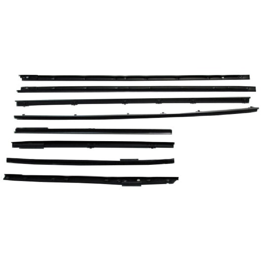 Window Sweeper Kit- Convertible (8 Pc) For Pontiac GTO, LeMans 1964; WC 8100-12