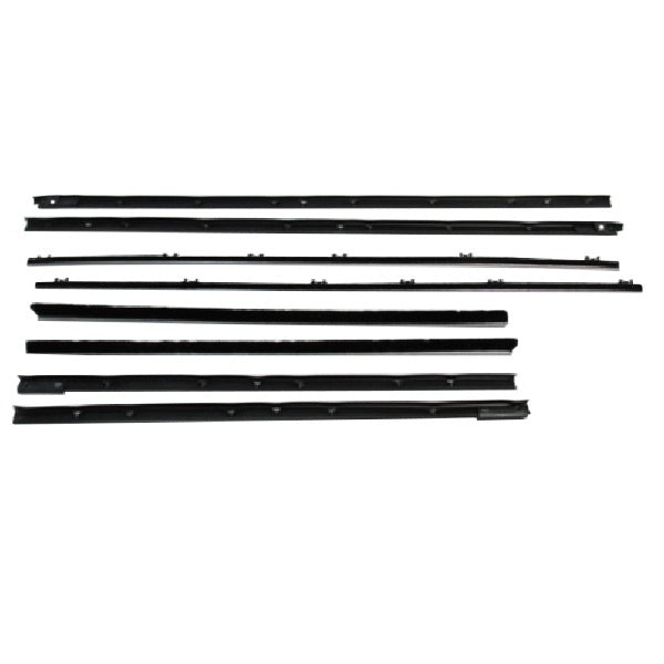 Window Sweeper Kit - Hardtop (8 pc) For Pontiac GTO, LeMans 1965; WC 8100-13