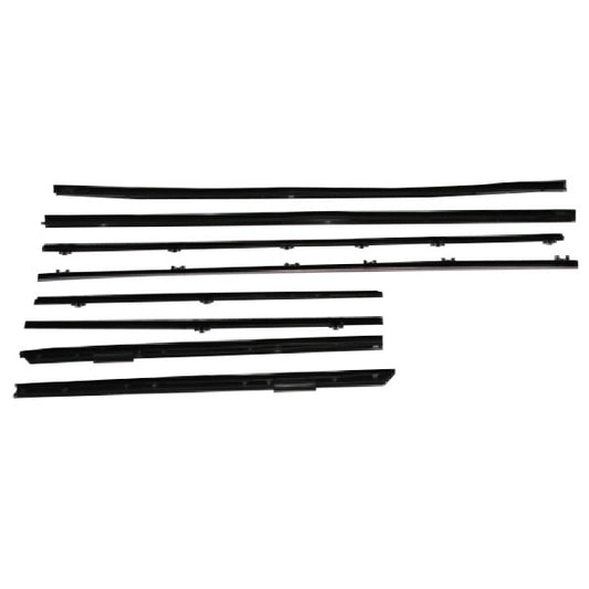 Window Sweeper Kit - Convertible (8 Pc) For Pontiac GTO, LeMans 1965; WC 8100-15