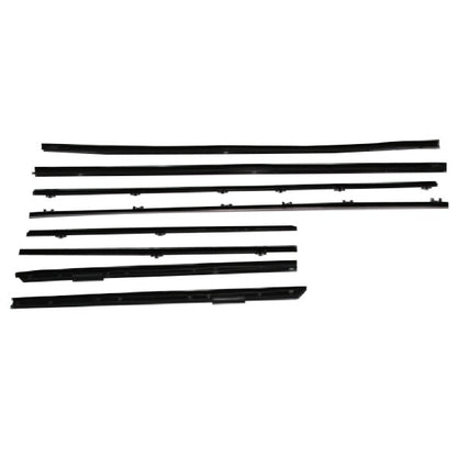 Window Sweeper Kit - Convertible (8 Pc) For Pontiac GTO, LeMans 1965; WC 8100-15