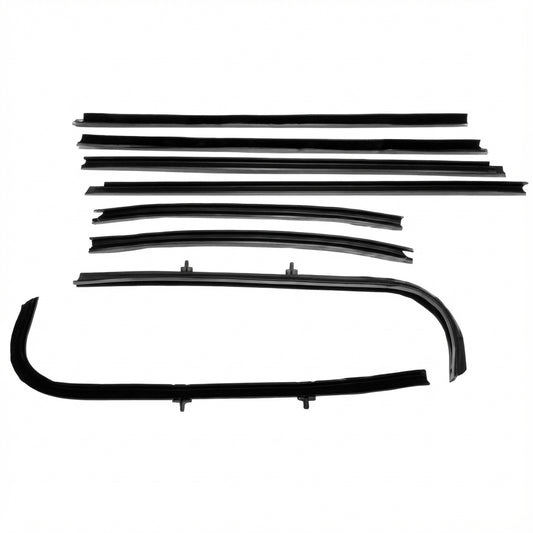 Window Sweeper Kit Fits 1969-72 GTO/Lemans 2 Door Sedan. 8 Piece; WC 8100-48