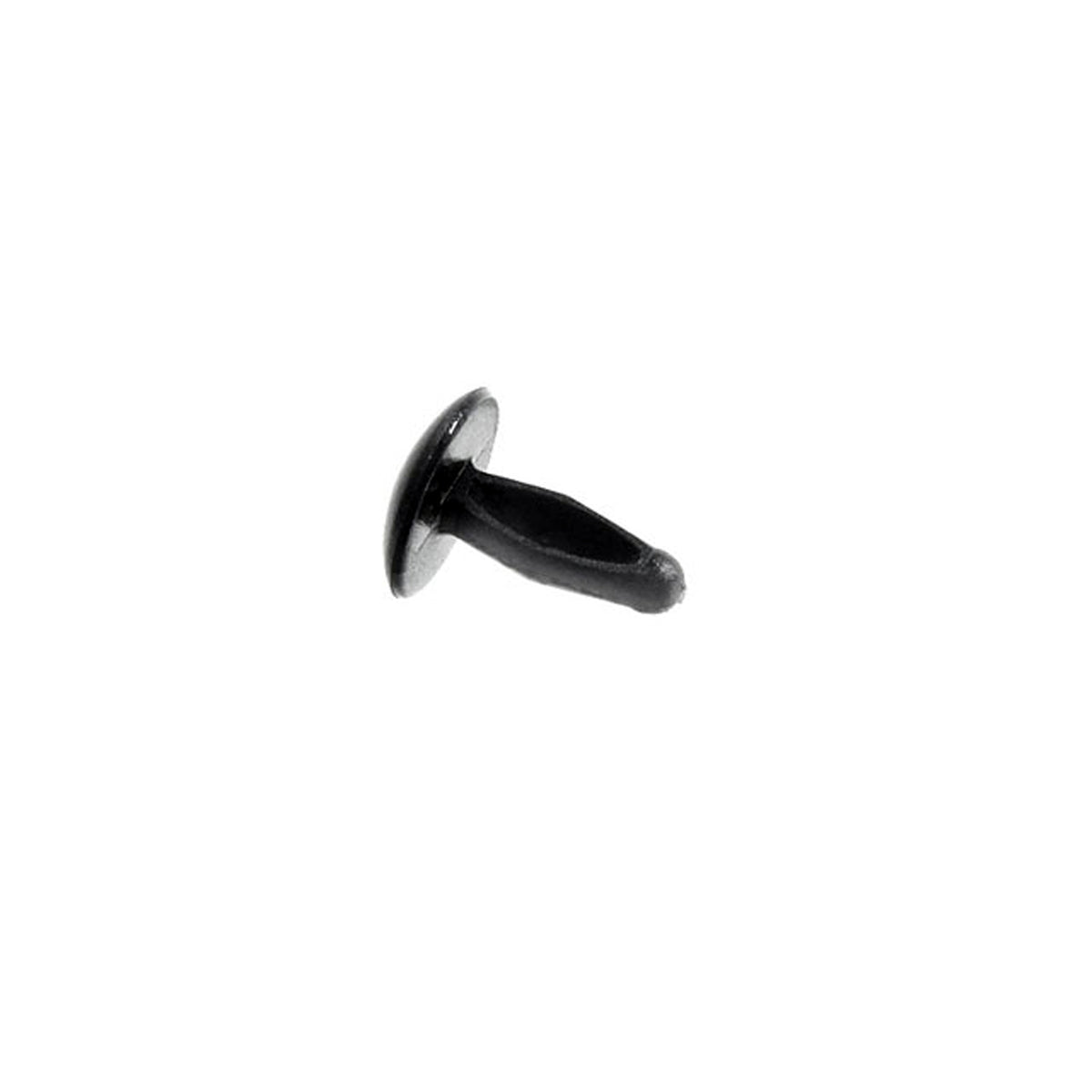 Door Flange Weather Strip Clip - Black Plastic, 9/16" Long; WF 4