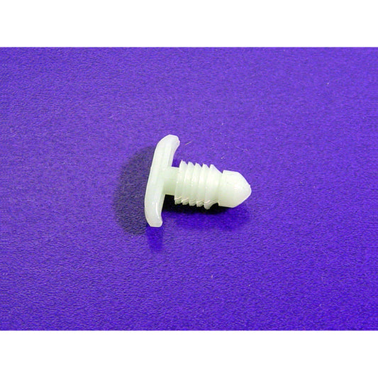 Weatherstrip Clip For GM Door Edge -White, 1/2" Long, 3/16" Wide; WF 5-G