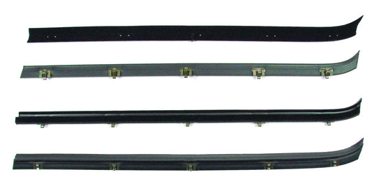 1973-80 GM PICK-UP, SUBURBAN, CREWCAB, 76-80 BLAZER WINDOW SWEEPS FOR THE FRONT DOORS