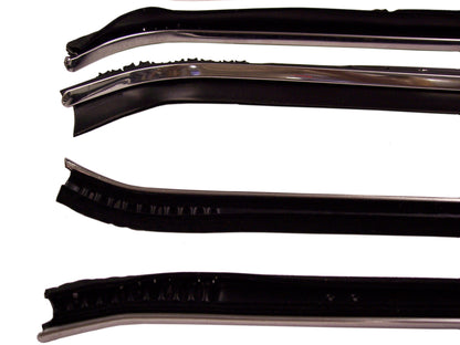 1971-1976 Chevrolet Impala and Caprice 4-door hardtop window sweep set.