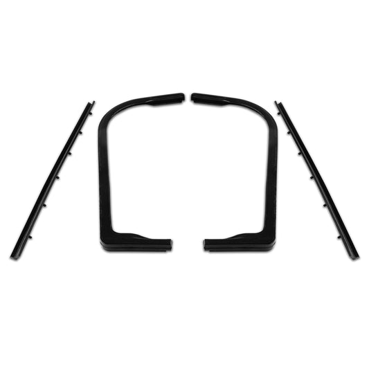 Vent window with rear division channel seals For Invicta 1959-1960; WR 2002-B