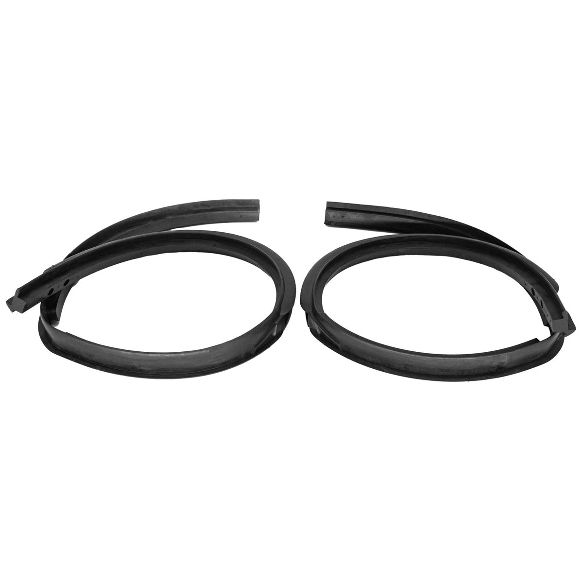 Rear Vent Window Seals - 4-Door Touring Sedans For Ford Model 68 1936; WR 3307-R