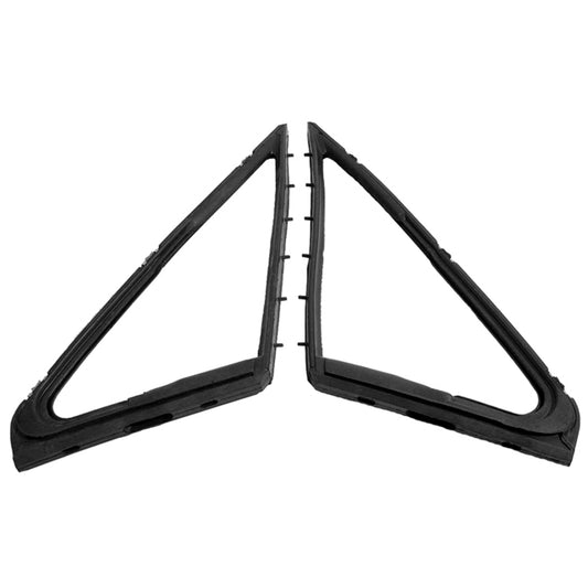 Front Vent Window Seals- Steel Core (Pair R&L) For Ford Mustang 1967-68; WR 6901