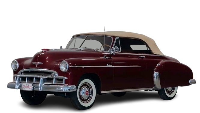 1949 STYLELINE DELUXE Convertible Vinyl Top, Vinyl Window & Pads