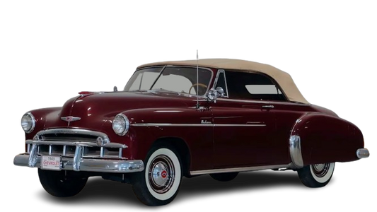 1949 STYLELINE DELUXE Convertible Vinyl Top, Vinyl Window & Pads