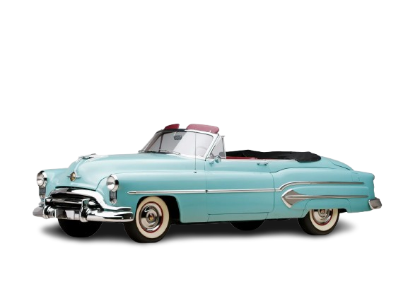 1951-52 OLDSMOBILE SUPER 88 & 98 ROCKET DELUXE Convertible Vinyl Top, Vinyl Window & Pads