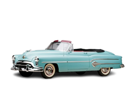 1951-52 OLDSMOBILE SUPER 88 & 98 ROCKET DELUXE Convertible Vinyl Top, Vinyl Window & Pads