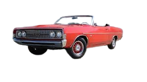 1968-71 FORD FAIRLANE & TORINO Convertible Vinyl Top, Vinyl Window & Pads