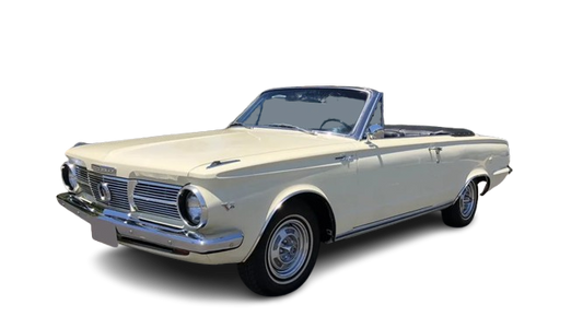 1965-66 PLYMOUTH SIGNET 200 & VALIANT "A Body" Convertible Vinyl Top, Vinyl Window & Pads
