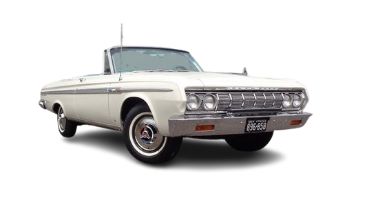 1964-65 PLYMOUTH FURY, SPORTS FURY, BELVEDERE II & SATELLITE "B Body" Convertible Vinyl Top, Vinyl Window & Pads