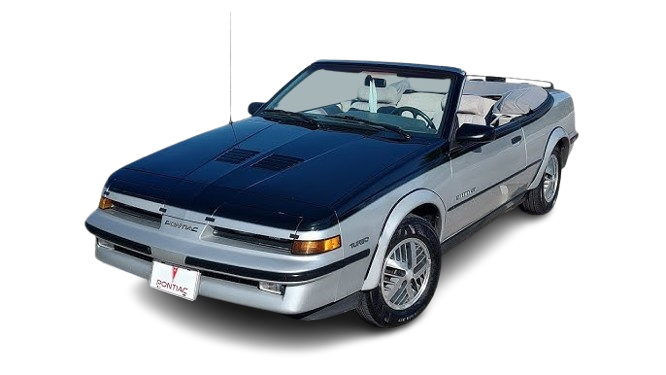 1988-92 1/2 PONTIAC SUNBIRD & 2000 (ASC CONVERSION) Convertible Vinyl Top, Vinyl Window & Pads