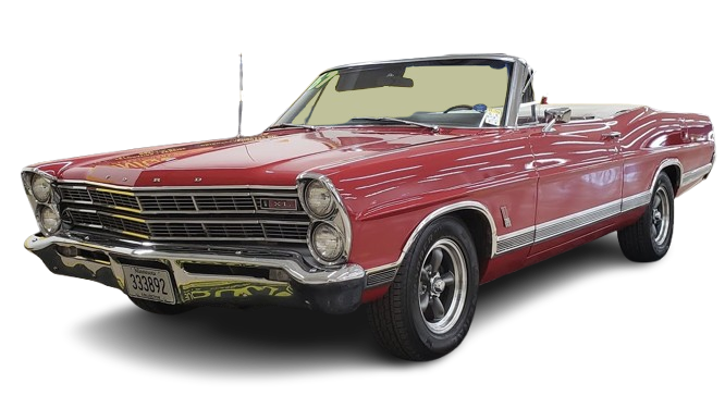 1967-68 FORD GALAXIE 500 & XL Convertible Vinyl Top, Vinyl Window & Pads