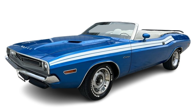 1970-71 CHALLENGER Convertible Vinyl Top, Vinyl Window & Pads