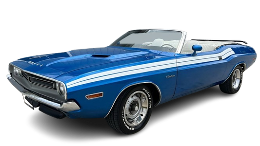 1970-71 CHALLENGER Convertible Vinyl Top, Vinyl Window & Pads