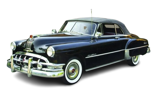 1950-52 PONTIAC CHIEFTAIN DELUXE COUPE Convertible Vinyl Top, Vinyl Window & Pads