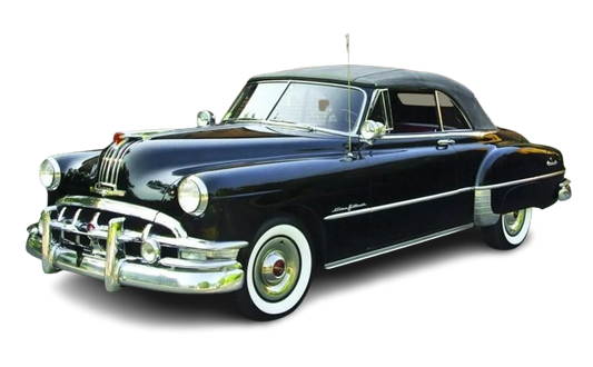 1950-52 PONTIAC CHIEFTAIN DELUXE COUPE Convertible Vinyl Top, Vinyl Window & Pads
