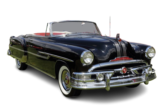 1953-54 PONTIAC CHIEFTAIN DELUXE COUPE Convertible Vinyl Top, Vinyl Window & Pads