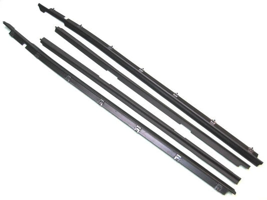 1993-2002 Chevrolet Camaro window sweep seals, belt line molding set, felts