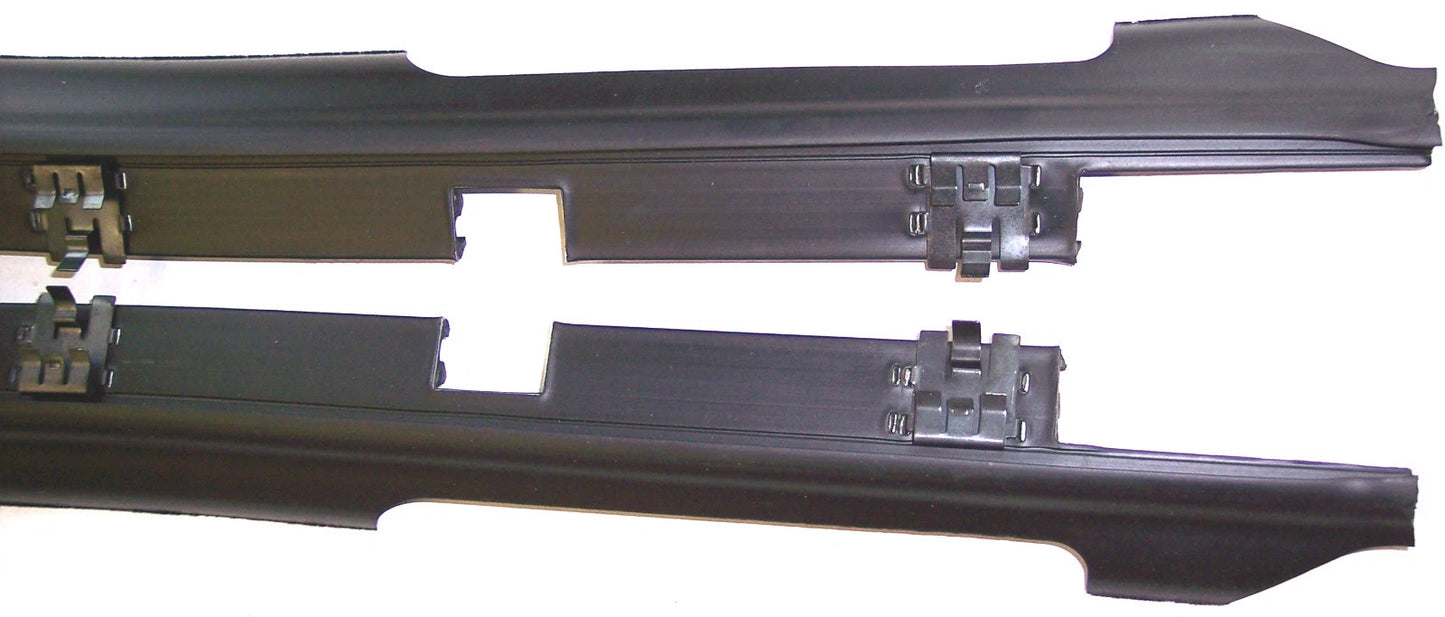 1993-2002 Chevrolet Camaro window sweep seals, belt line molding set, felts